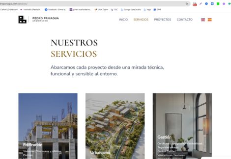 Servicios de arquitectura Pedro Paniagua: edificación, urbanismo y gestión de proyectos arquitectónicos
